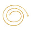 Hypoallergenic 316 Stainless Steel Snake Chain Choker Necklace, Minimalist Layering for Women, Silver Gold Tone