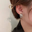 Edgy Geometric 6-Line Stud Earrings for Women, Hypoallergenic Titanium Steel Minimalist Statement Jewelry