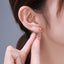 Matte Gold Tone Round Stud Earrings for Women, Hypoallergenic Dainty Everyday Minimalist Jewelry