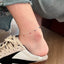 Colorful Zircon Friendship Anklet for Women, 925 Sterling Silver, Spring Summer Original Design