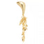 Light Luxury Geometric Tassel Brooch Pin — Vintage Metallic Statement Corsage, Unique Elegant Jewelry for Women
