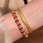 925 Sterling Silver Brushed Wheat Ear Peace Bangle, Light Luxury Chic Hand Jewelry for Women