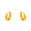 Polished Copper Tone Ear Cuff Hoop Earrings, Hypoallergenic Minimalist Statement Jewelry for Women, Gold Silver