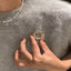 Light Luxury Round Electroplated Sparkling CZ & Pearl Brooch Pin — French Statement Corsage Jewelry for Women