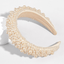 Vintage Light Luxury Pearl Headband — Faux Pearl Beaded Hair Hoop, Bridal Wedding Prom Accessories, Gold/Silver Tone