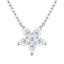 Sweet Japanese Korean Style Moissanite Choker – 925 Sterling Silver Anti-Tarnish Light Luxury Necklace for Women
