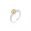 Sweet Japanese Korean Style Multicolor CZ Ring for Women, Gold Silver Tone Dainty Band, Elegant Gift
