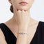 Fresh Minimalist Versatile Moissanite Bracelet – 925 Sterling Silver Anti-Tarnish, Light Luxury for Women