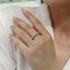 Twisted Rope Stackable Ring for Women, 925 Sterling Silver Anti-Tarnish Edgy Minimalist Light Luxury