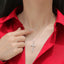 S925 Sterling Silver Moissanite Cross Pendant Necklace — Light Luxury Faith Collarbone Chain, Hypoallergenic Dainty Jewelry Gift for Women