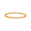 24K Gold-Plated Copper Alloy Geometric Square Clasp Bracelet — Minimalist Light Luxury Adjustable Designer Statement Wrist Jewelry for Women
