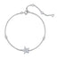 Dainty Niche Moissanite Bracelet 925 Sterling Silver – Anti-Tarnish Light Luxury Jewelry for Women