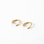Rotating Comet Hoop Earring for Women, S999 Fine Silver Cartilage Helix Piercing Jewelry, Niche Luxury Design