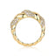 Twisted Rope Stackable Ring for Women, 925 Sterling Silver Anti-Tarnish Edgy Minimalist Light Luxury