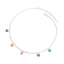 Minimalist Niche Colorful Enamel Heart Anklet 925 Sterling Silver – Friendship Charm Jewelry for Women