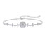 Trendy Versatile Moissanite Bracelet 925 Sterling Silver – Anti-Tarnish Niche Light Luxury, Best-Selling for Women