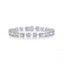 6.5mm 1ct Moissanite Timeless Promise Bracelet – 925 Sterling Silver Anti-Tarnish, Light Luxury for Women