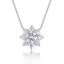 Niche Sunflower Choker Necklace — S925 1 carat Sterling Silver Layering Pendant, Western Trending Minimalist Sunflower Charm, Dainty 16″-18″ Collarbone Chain, Hypoallergenic & Tarnish-Resistant Jewelry Gift for Women