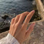 990 Silver Wish-Fulfilling Buddhist Mantra Ring, Adjustable Spiritual Jewelry for Men and Women