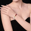 New Chinese Style Faux Jade Beaded Bracelet — Minimalist Elegant Elastic Stretch, Spring Gentle Luxury Jewelry Gift