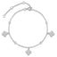 Fresh Five-Clover Moissanite Bracelet – 925 Sterling Silver Anti-Tarnish, Intricate Light Luxury for Women