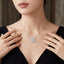 Trendy Square Cut Moissanite Choker Necklace for Women – 925 Sterling Silver Anti‑Tarnish, Daily Commute Layering Jewelry