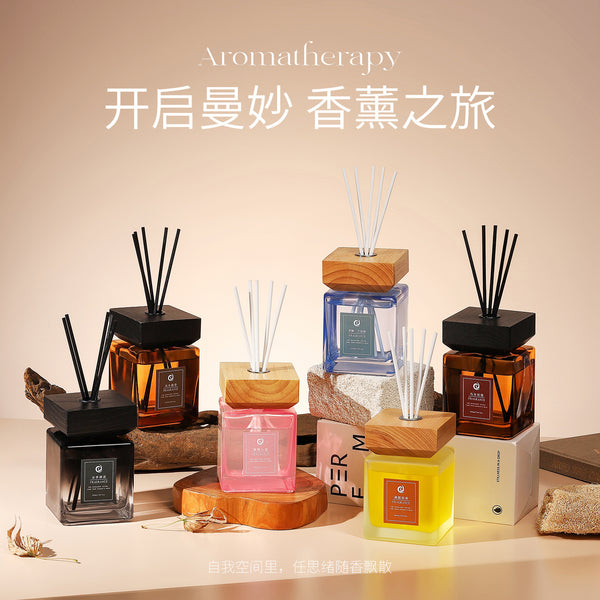 Fireless aromatherapy hotel fragrance bedroom rattan aromatherapy extra large capacity long-lasting fragrance classy gift aromatherapy ornaments