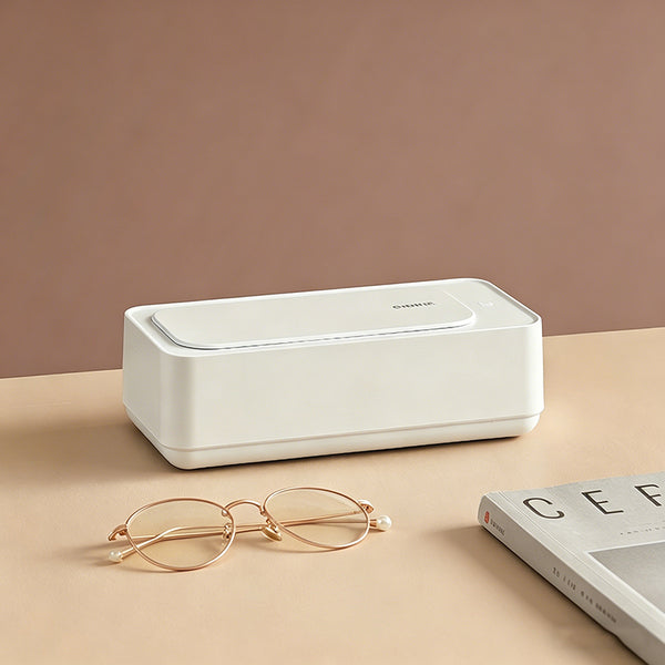 Portable Mini Ultrasonic Cleaner Multifunctional Sonic Cleaning Machine for Glasses Jewelry Makeup Tools Contact Lenses Dental Braces Watches